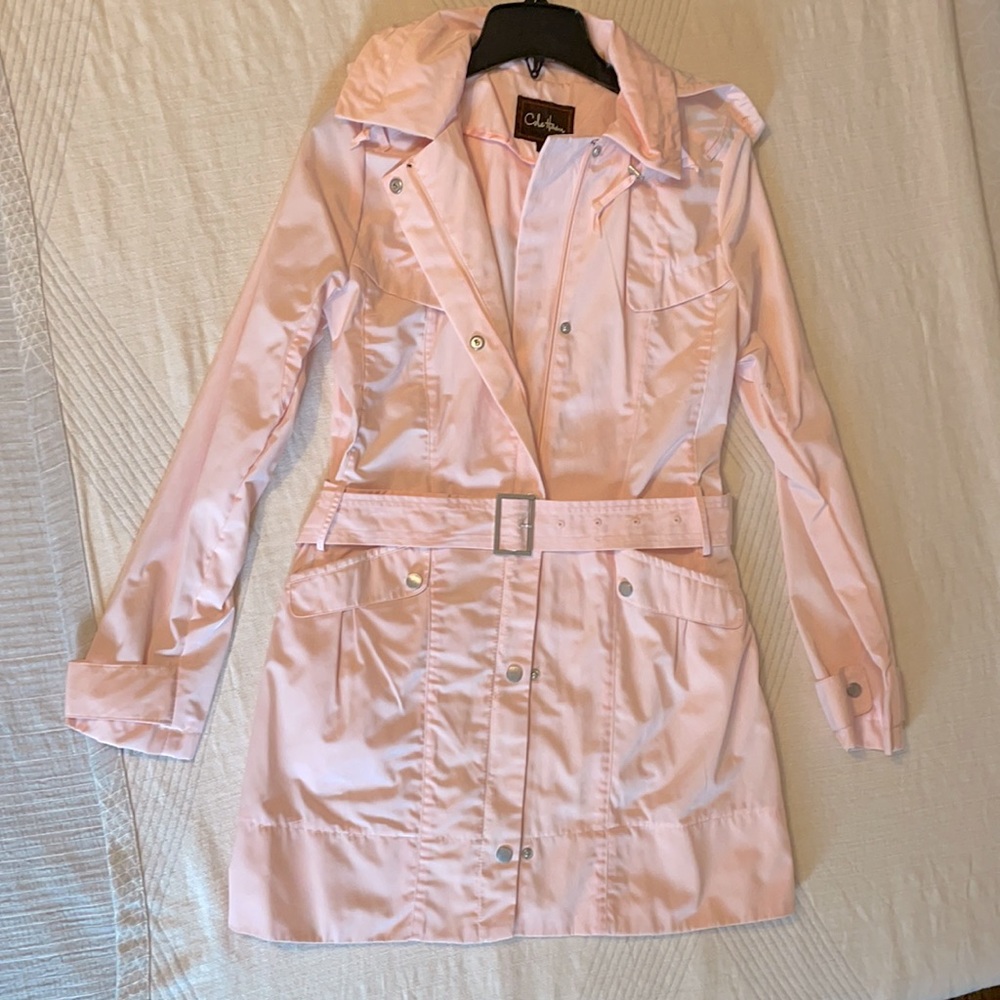 Cole Haan Rain Coat Light pink Size Small
